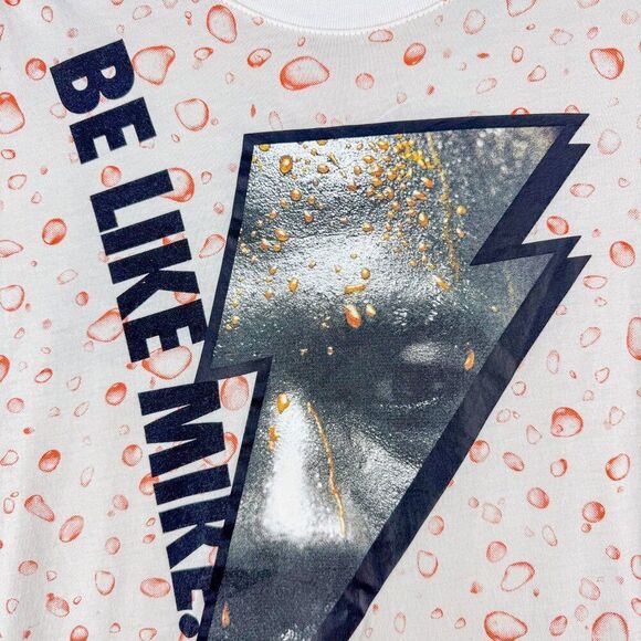 Air Jordan Gatorade Nike T-Shirt Mens Small Be Like Mike 2015 Allover AJ1165-100 - Picture 2 of 14
